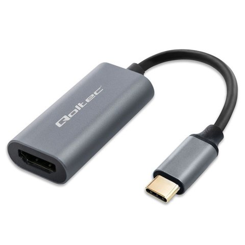 Adapter aluminiowa przejściówka USB-C na HDMI 4K | 60Hz | 32AWG Adapter aluminiowa przejściówka USB-C na HDMI 4K | 60Hz | 32AWG