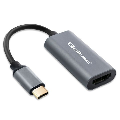 Adapter aluminiowa przejściówka USB-C na HDMI 4K | 60Hz | 32AWG Adapter aluminiowa przejściówka USB-C na HDMI 4K | 60Hz | 32AWG