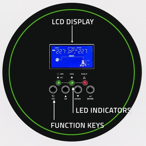 Modularny Hybrydowy Inwerter solarny Off-Grid 6.2kVA | 6.2kW | 120A | MPPT | 12 jednostek | BMS | Sinus | opcja Wi-Fi | Power Modularny Hybrydowy Inwerter solarny Off-Grid 6.2kVA | 6.2kW | 120A | MPPT | 12 jednostek | BMS | Sinus | opcja Wi-Fi | Power
