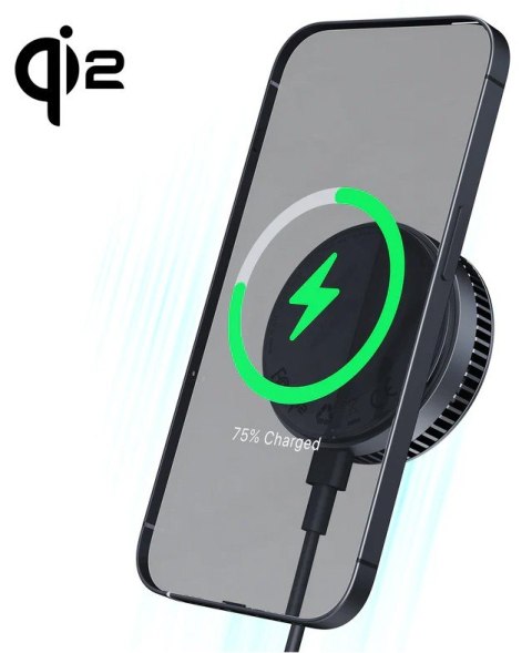 LC-G10 chłodząca ładowarka bezprzewodowa MagSafe Qi2 15W USB-C LC-G10 chłodząca ładowarka bezprzewodowa MagSafe Qi2 15W USB-C
