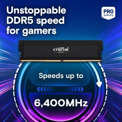 Pamięć DDR5 Pro OC 32/6400(1*32GB) CL40 Pamięć DDR5 Pro OC 32/6400(1*32GB) CL40