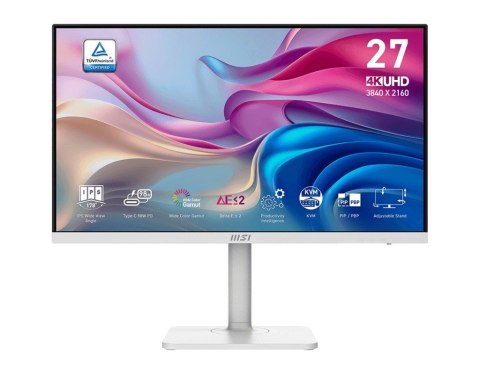 Monitor 27 cali Modern MD272UPHW LED/UHD/Flat/60Hz/biały Monitor 27 cali Modern MD272UPHW LED/UHD/Flat/60Hz/biały