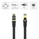 Patchcord CAT.7 SSTP 5M (8P8C) RJ45; płaski; C1897BK-5M