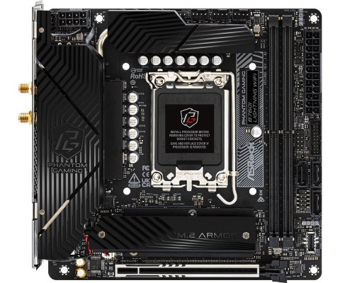 Płyta główna B760I LIGHTNING WIFI s1700 2DDR5 mITX DP/HDMI Płyta główna B760I LIGHTNING WIFI s1700 2DDR5 mITX DP/HDMI