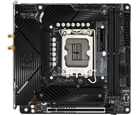 Płyta główna B760I LIGHTNING WIFI s1700 2DDR5 mITX DP/HDMI Płyta główna B760I LIGHTNING WIFI s1700 2DDR5 mITX DP/HDMI