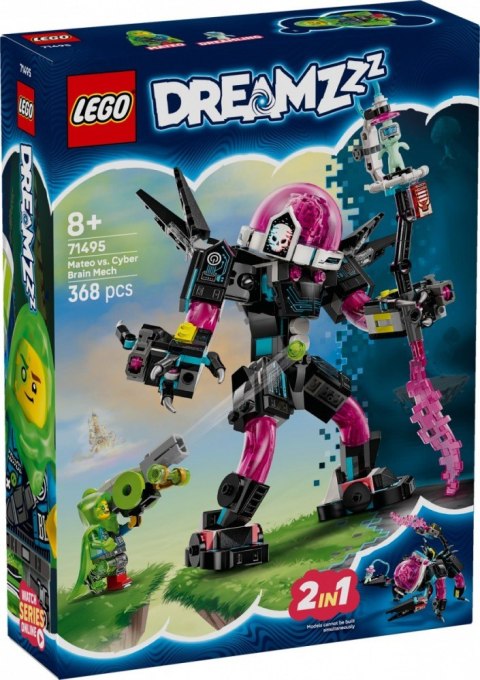 Klocki DREAMZzz 71495 Mateo kontra mech Cybermózgowca Klocki DREAMZzz 71495 Mateo kontra mech Cybermózgowca