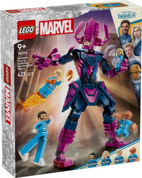 Klocki Super Heroes 76316 Figurka Fantastycznej Czwórki kontra Galactus Klocki Super Heroes 76316 Figurka Fantastycznej Czwórki kontra Galactus
