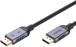 Unitek kabel DisplayPort 1.4 8k 60hz, 4k 240hz, HDR, HDCP 2.3, DSC 1.2, 5m