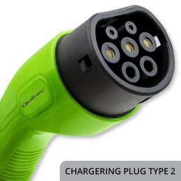 Mobilna ładowarka do samochodu elektrycznego EV z regulacją 2w1 Typ2 | 11kW | 3 Fazy | CEE 5 PIN | LCD | Przenośna | Wallbox | 