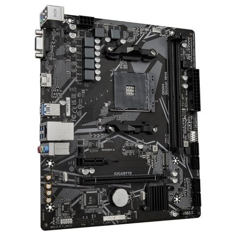 Płyta główna B450M K AM4 2DDR4 HDMI USB 3.2 M.2 uATX Płyta główna B450M K AM4 2DDR4 HDMI USB 3.2 M.2 uATX