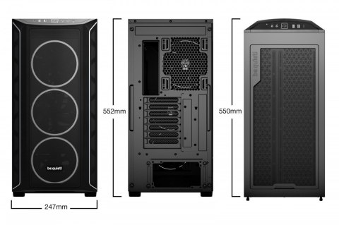 Obudowa Shadow Base 800 FX BGW63 Czarna Obudowa Shadow Base 800 FX BGW63 Czarna