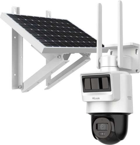 Kamera IP Hilook PTZ-S4-4G z panelem solarnym Kamera IP Hilook PTZ-S4-4G z panelem solarnym