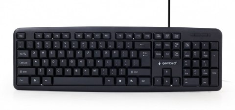 Klawiatura Standardowa USB Czarna KB-U-103 Klawiatura Standardowa USB Czarna KB-U-103