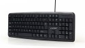 Klawiatura Standardowa USB Czarna KB-U-103