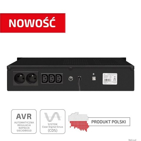 UPS ECO Pro 1200 AVR CDS 19" 2U UPS ECO Pro 1200 AVR CDS 19" 2U