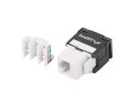 Moduł keystone gniazdo beznarzędziowy RJ45 - LSA UTP kat.6 180 stopni do puszki montażowej Moduł keystone gniazdo beznarzędziowy RJ45 - LSA UTP kat.6 180 stopni do puszki montażowej