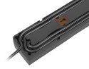 Listwa zasilająca Z5 3m 5x230V 10A Z5/30/CZ czarna Listwa zasilająca Z5 3m 5x230V 10A Z5/30/CZ czarna
