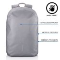 Plecak antykradzieżowy BOBBY SOFT GREY Plecak antykradzieżowy BOBBY SOFT GREY