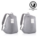 Plecak antykradzieżowy BOBBY SOFT GREY Plecak antykradzieżowy BOBBY SOFT GREY