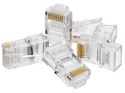 Wtyk RJ45 UTP kat.5e (op. 100 szt) Wtyk RJ45 UTP kat.5e (op. 100 szt)