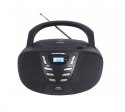 Boombox FM PLL CD/MP3/USB/AUX czarny Boombox FM PLL CD/MP3/USB/AUX czarny
