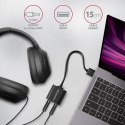 ADA-12 Zewnętrzna karta dzwiękowa USB 2.0 48kHz/16-bit stereo, metal, kabel USB-A 15 cm ADA-12 Zewnętrzna karta dzwiękowa USB 2.0 48kHz/16-bit stereo, metal, kabel USB-A 15 cm