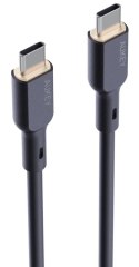 CB-SCC102 kabel USB-C - USB-C 1.8m 100W PD 5A 20V silikonowy czarny