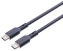 CB-SCC102 kabel USB-C - USB-C 1.8m 100W PD 5A 20V silikonowy czarny