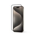 Szkło hartowane Anti-Bacterial 3D Armour Glass 9H na cały ekran iPhone iPhone 15 Pro z ramką instalacyjną Szkło hartowane Anti-Bacterial 3D Armour Glass 9H na cały ekran iPhone iPhone 15 Pro z ramką instalacyjną