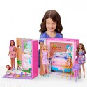 Domek dla lalek Barbie Przytulny domek z wyposażeniem Domek dla lalek Barbie Przytulny domek z wyposażeniem