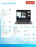 Laptop V17 G4 83A20010PB Windows 11 Pro i5-13420H/16GB/512GB/INT/17.3 FHD/Iron Grey/3YRS OS