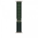 Opaska Alpine w kolorze ciemnozielonym do koperty 49 mm - rozmiar S - elementy z tytanu w kolorze naturalnym Opaska Alpine w kolorze ciemnozielonym do koperty 49 mm - rozmiar S - elementy z tytanu w kolorze naturalnym
