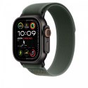 Opaska Trail w kolorze zielonym do koperty 49 mm - rozmiar S/M - elementy z tytanu w kolorze czarnym Opaska Trail w kolorze zielonym do koperty 49 mm - rozmiar S/M - elementy z tytanu w kolorze czarnym