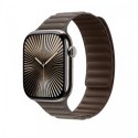 Pasek karbowany magnetyczny w kolorze szarobrązowym do koperty 46 mm - rozmiar S/M Pasek karbowany magnetyczny w kolorze szarobrązowym do koperty 46 mm - rozmiar S/M