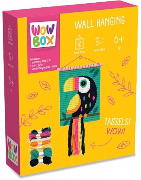 Zestaw kreatywny WOW BOX Makrama Tukan Zestaw kreatywny WOW BOX Makrama Tukan