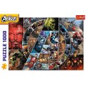 Puzzle 1000 elementów Avengers Bohaterowie Puzzle 1000 elementów Avengers Bohaterowie