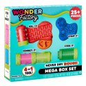 Masa plastyczna Wonder Factory Never Dry Dough Mega Box Set Masa plastyczna Wonder Factory Never Dry Dough Mega Box Set