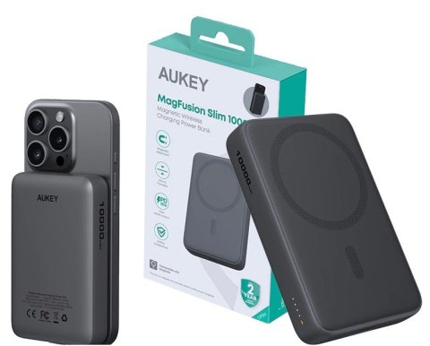 PB-MS04 Gray Qi2 PowerBank | 10000mAh | 20W | MagSafe PD