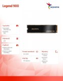 Dysk SSD Legend 900 2TB PCIe 4x4 7/5.4 GB/s M2 Dysk SSD Legend 900 2TB PCIe 4x4 7/5.4 GB/s M2