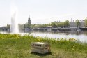 Gra Kubb w kartonowym opakowaniu