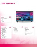 Telewizor 32 cale LED 32IPLAY6000-H Telewizor 32 cale LED 32IPLAY6000-H