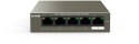 SWITCH POE TENDA TEG1105P-4-63W