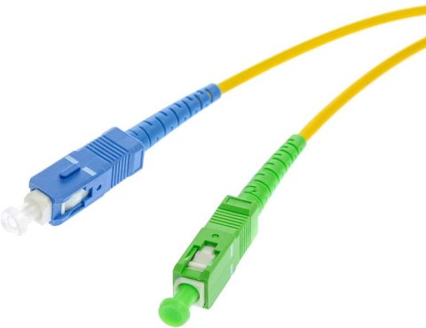 PATCHCORD ŚWIATŁOWODOWY SM SC/UPC-SC/APC SIMPLEX 5m PATCHCORD ŚWIATŁOWODOWY SM SC/UPC-SC/APC SIMPLEX 5m