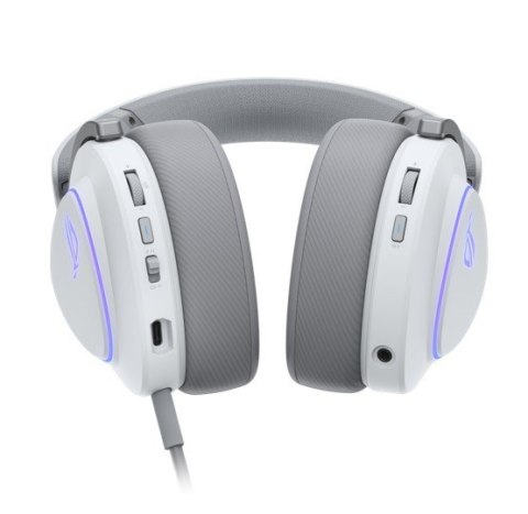 Słuchawki ROG Delta II Wireless 2.4GHz/BT/3.5 Białe Słuchawki ROG Delta II Wireless 2.4GHz/BT/3.5 Białe