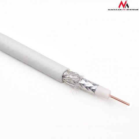 Kabel przewód koncentryczny satelitarny 1.0CCS RG6 50M MCTV-571 Kabel przewód koncentryczny satelitarny 1.0CCS RG6 50M MCTV-571