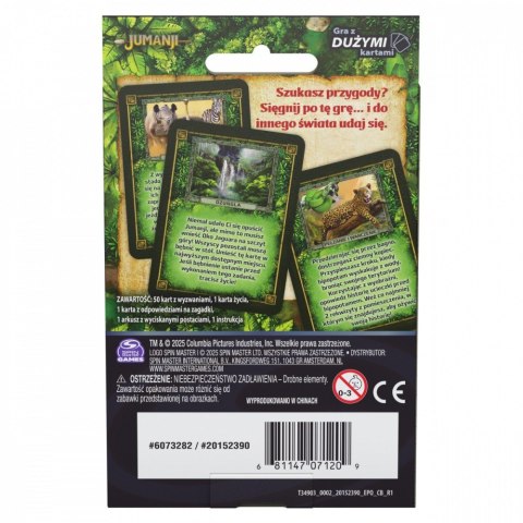 Karty Jumanji Jumbo Karty Jumanji Jumbo
