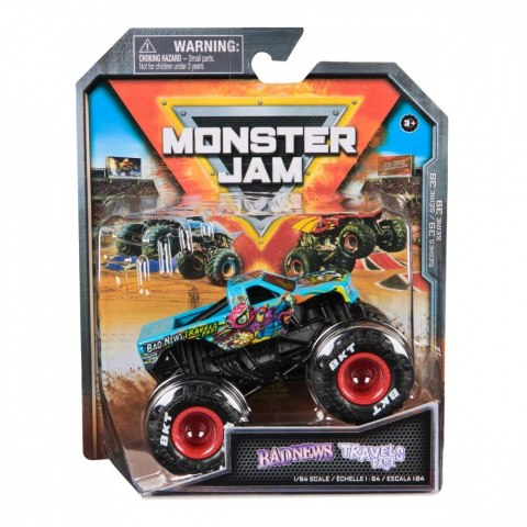 Pojazd Monster Jam 1:64 diecast 1-pak Mix Pojazd Monster Jam 1:64 diecast 1-pak Mix