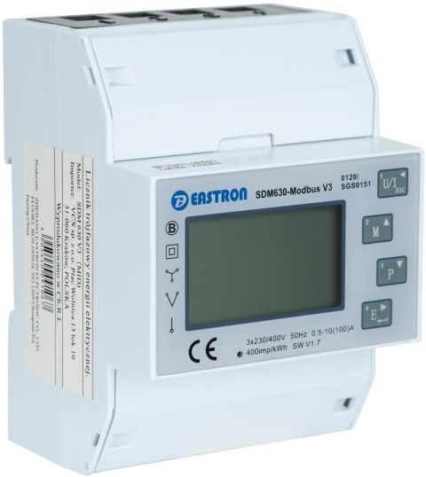 Licznik energii trójfazowy SDM 630 MODBUS V3