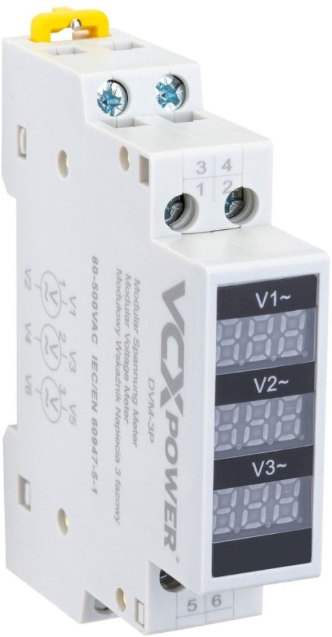 Modułowy wskaźnik napięcia DVM 3 Fazowy