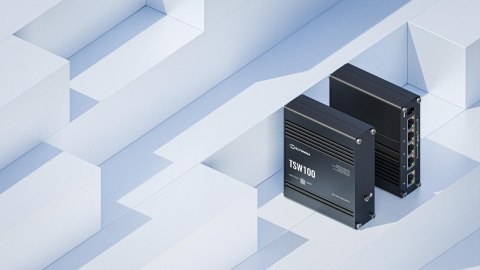 Teltonika TSW100 switch przemysłowy PoE (TSW100000000)